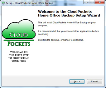 Download and Install CloudPockets Client Cloud Backup Install