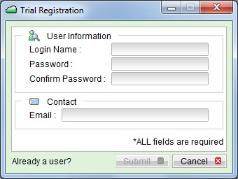 Create a Username and Password Cloud Backup Login